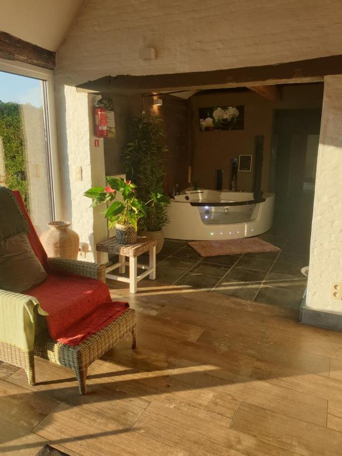Authentic Wellnesshoeve Hansbeke Extérieur photo