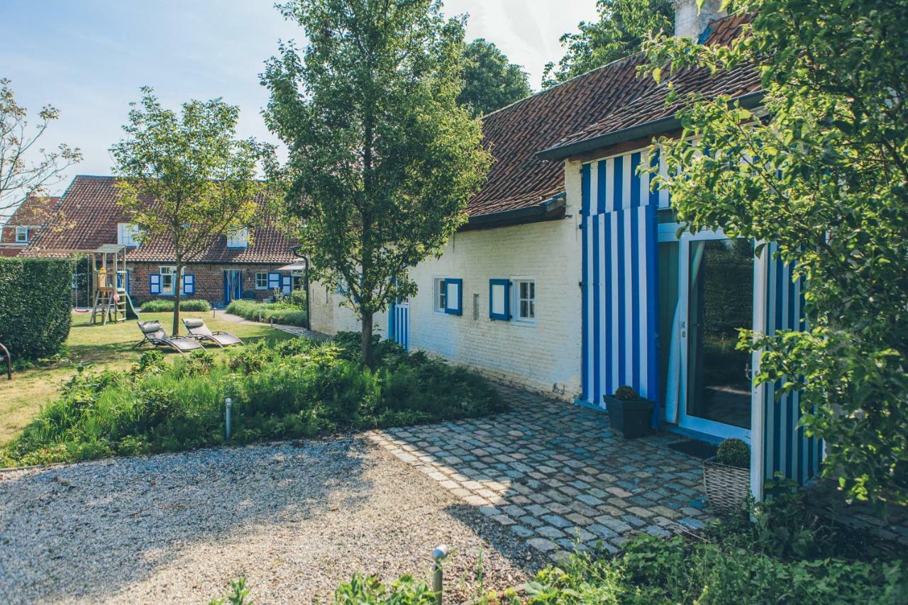 Authentic Wellnesshoeve Hansbeke Extérieur photo